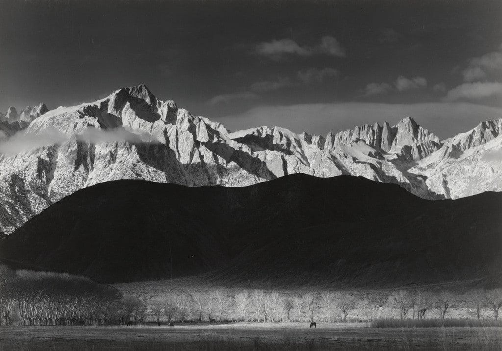 Lone Pine Peak and Mount Whitney, Sierra Nevada, California