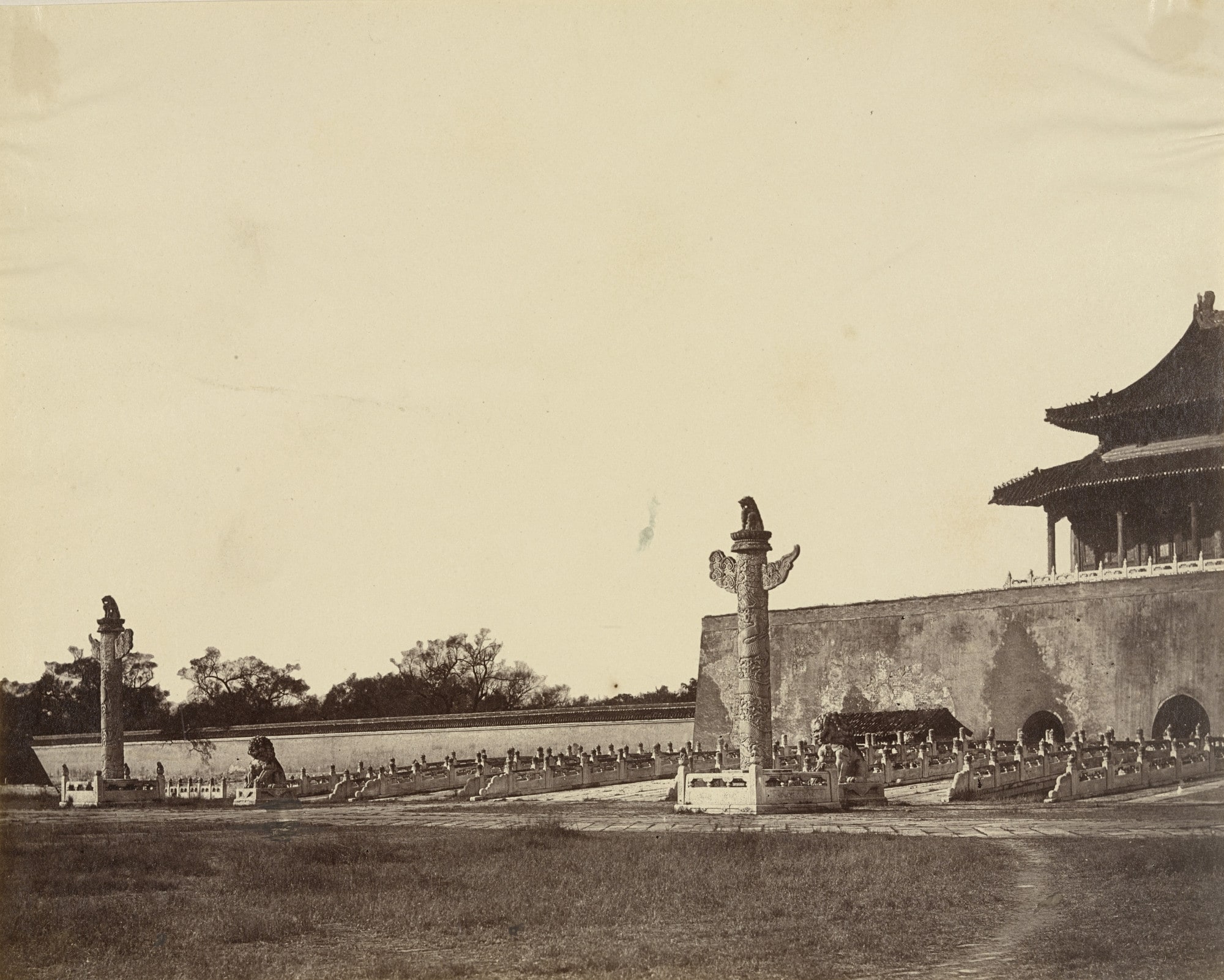 Entrance to Winter Palace in Peking