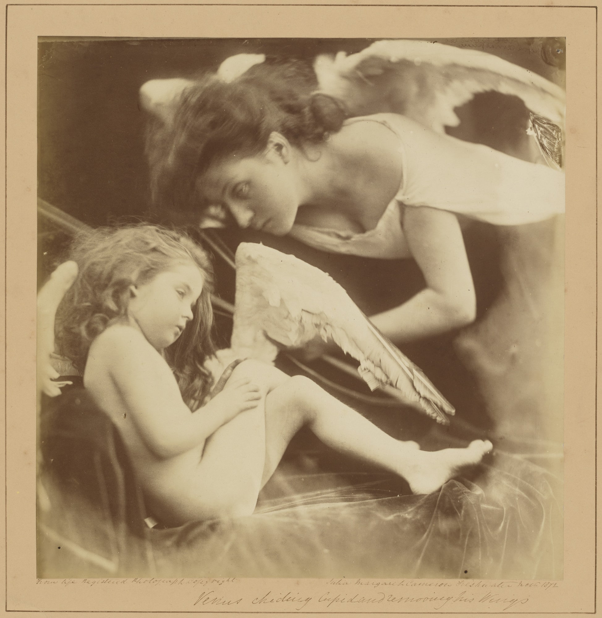 Venus Chiding Cupid and Removing His Wings