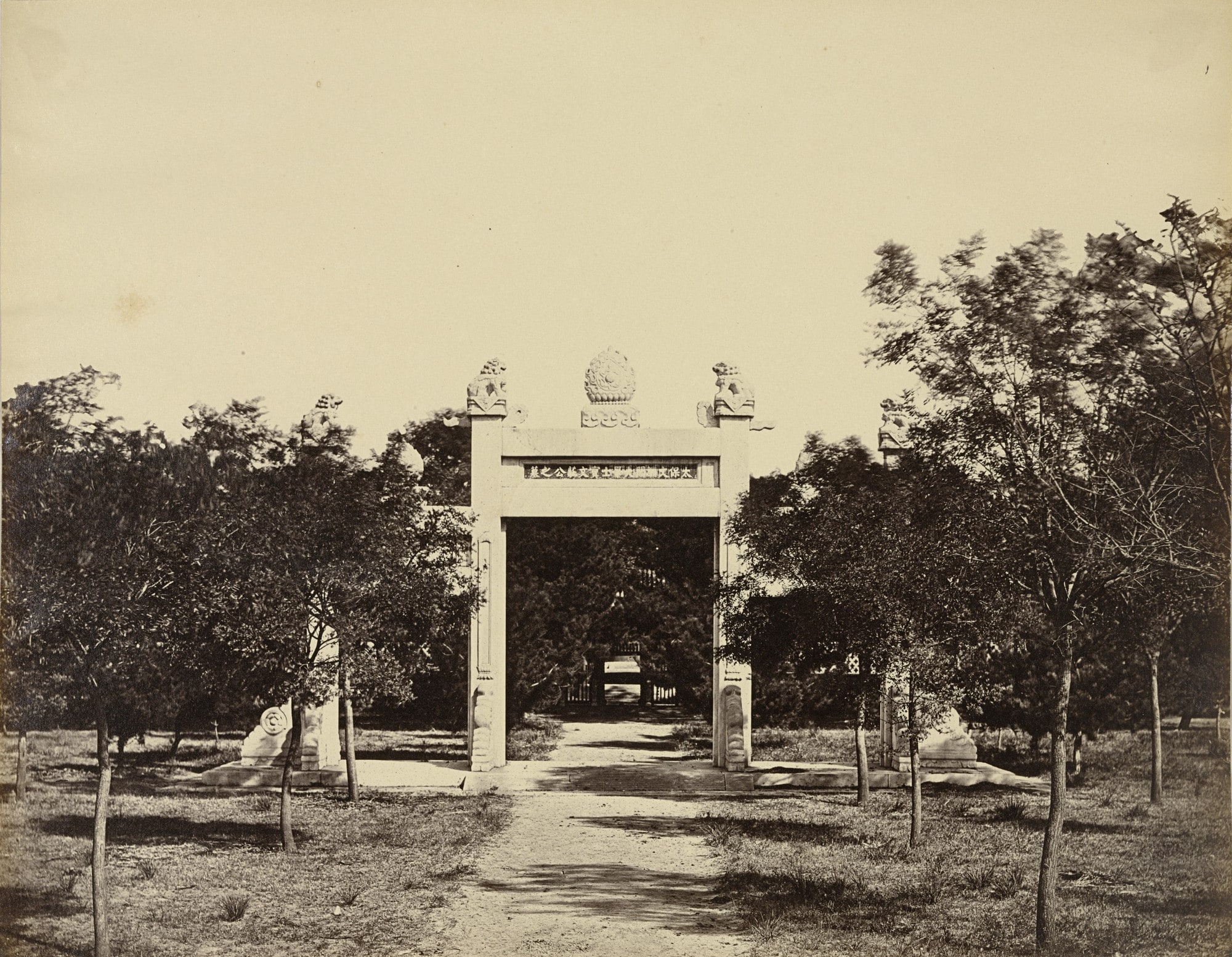 Tomb near Palichiao, the Scene of the Commencement of the Attack on September 21st