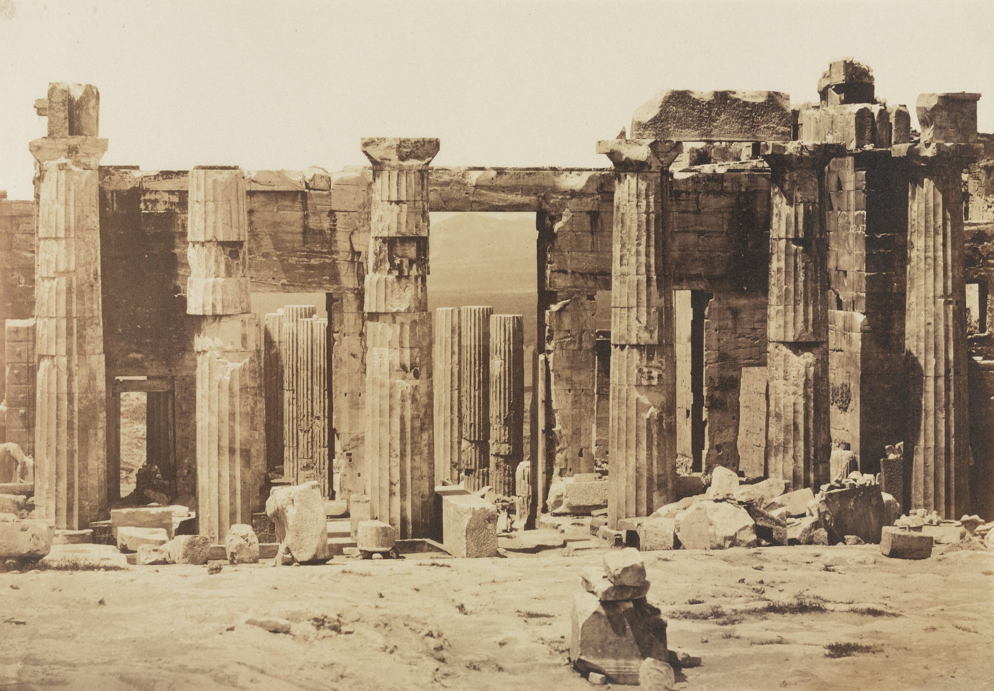 The Propylea of the Acropolis, Athens