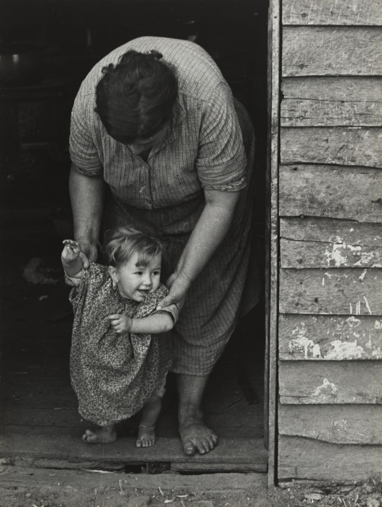 Mrs. Dodson and One of her Nine Children, Shenandoah National Park, Virginia