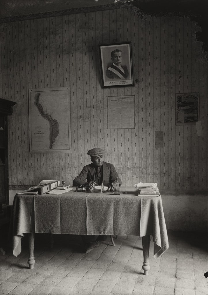 Clerk in the Morococha Municipality, Peru