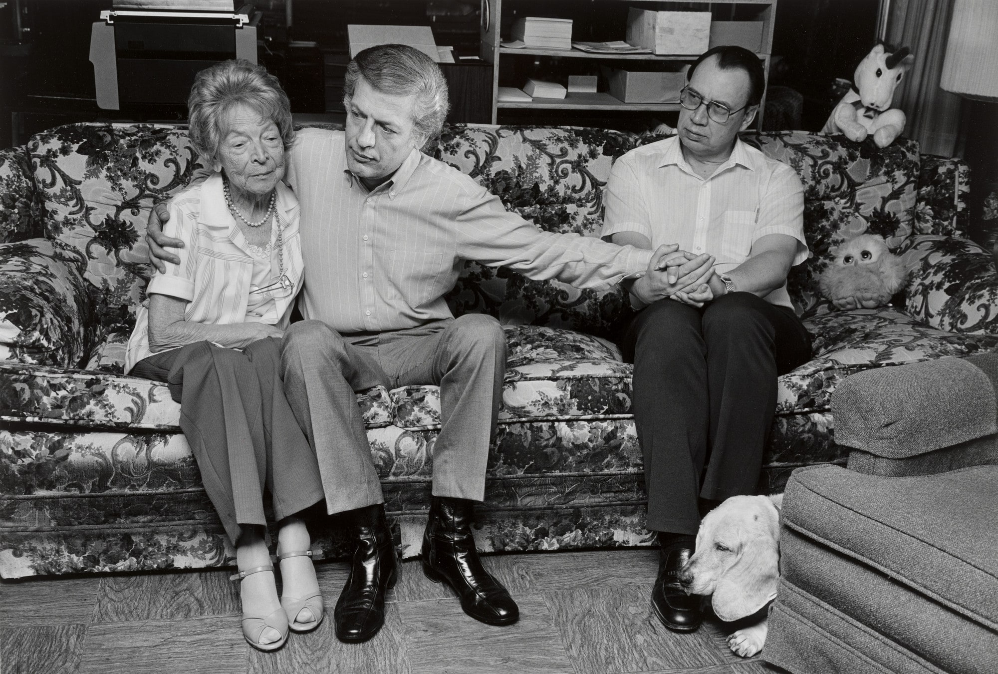 Gordon and Jim, with Gordon's Mother Margot, San Diego, California