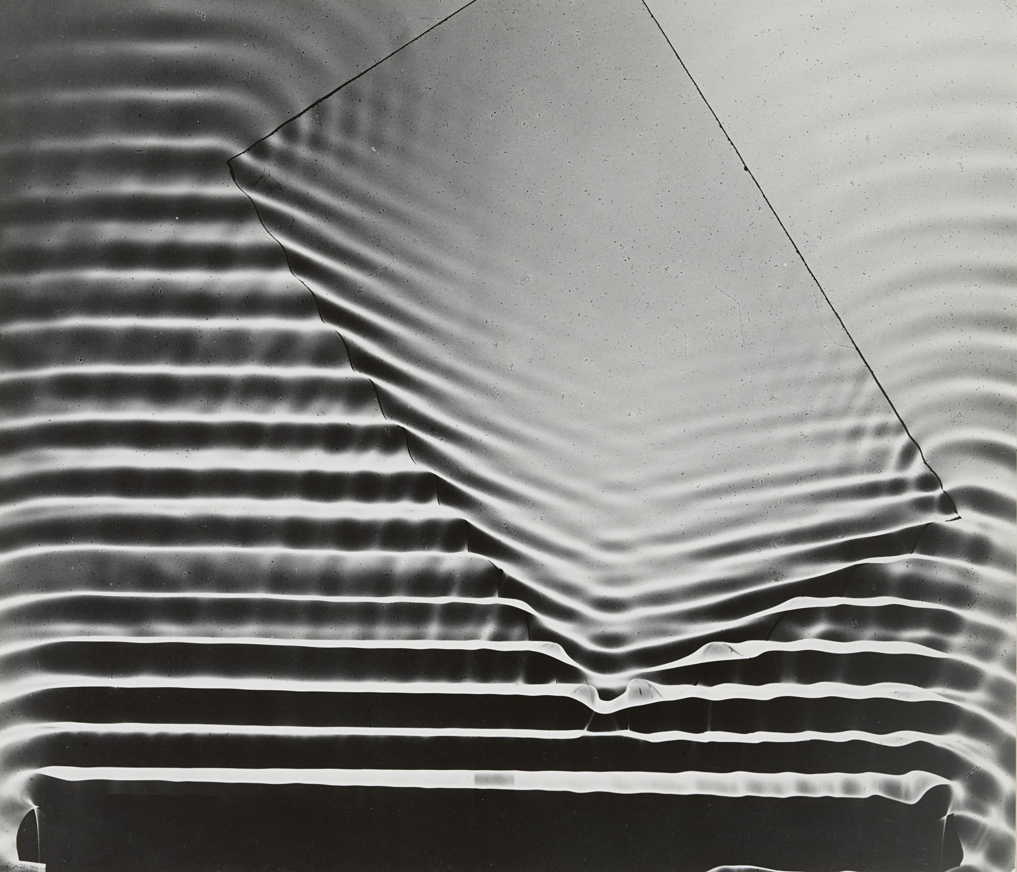 Wave Pattern with Glass Plate, Massachusetts Institute of Technology