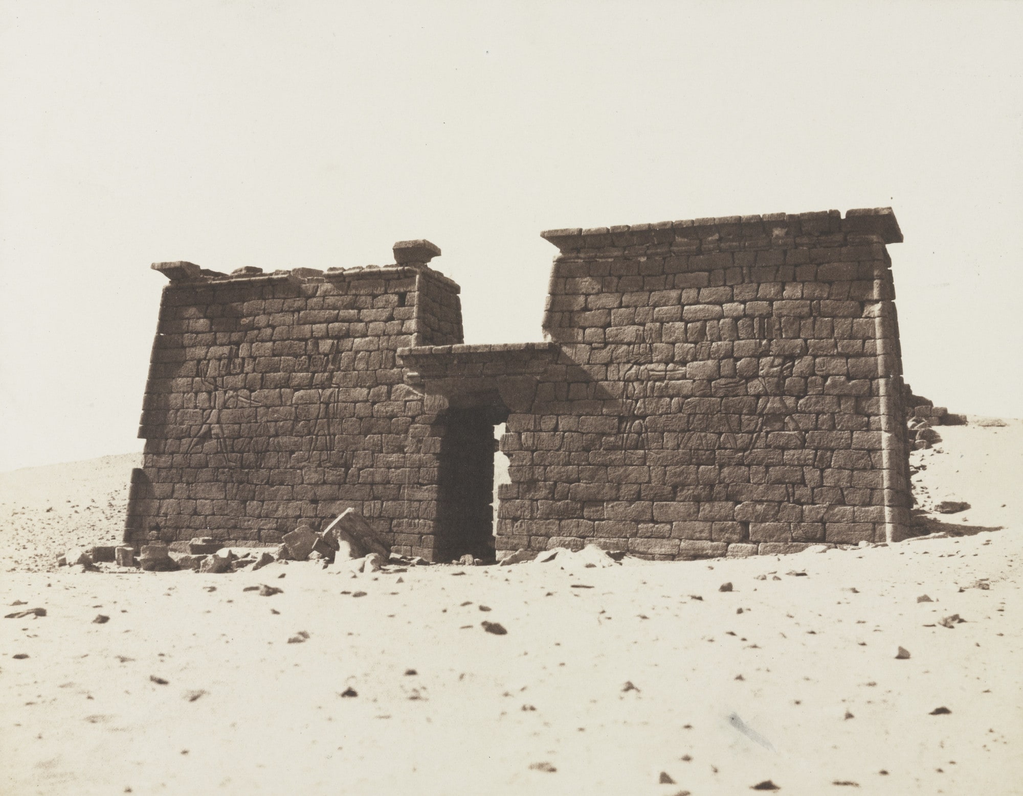 Es-Sebua. Temple, General View of the Pylon