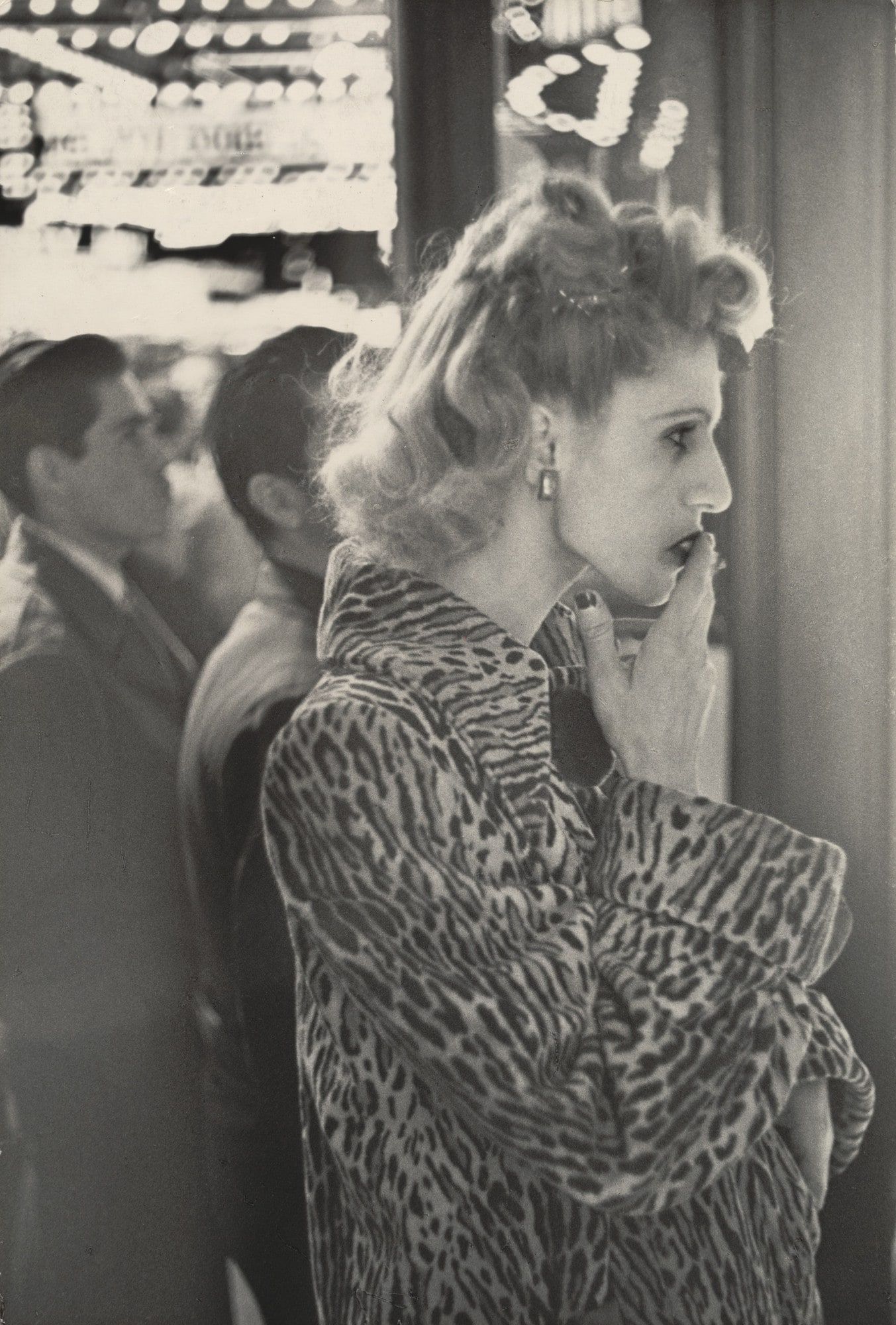 Untitled (Woman In Leopard Coat)