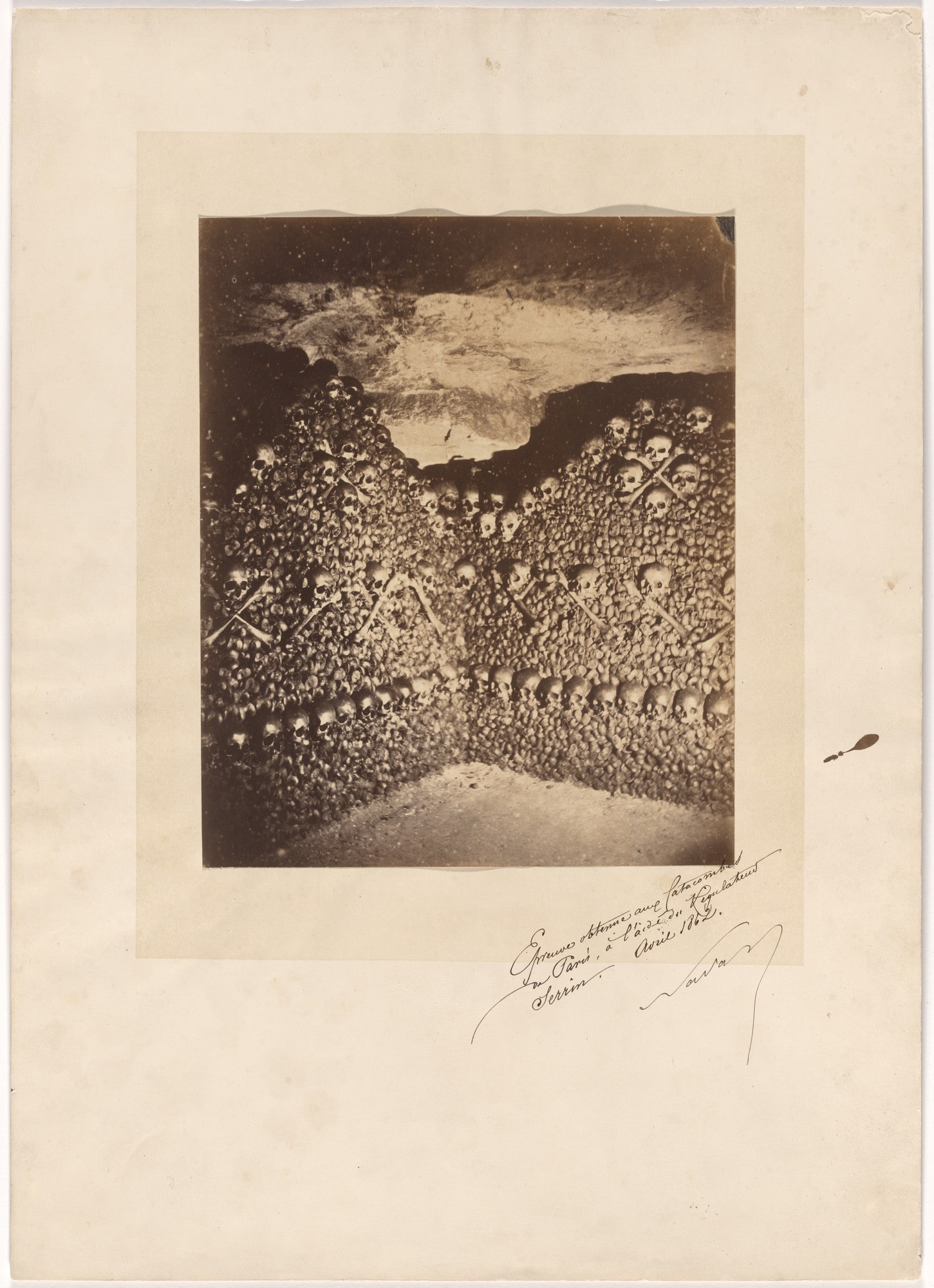 Test Obtained in the Catacombs of Paris Using the Serrin Regulator