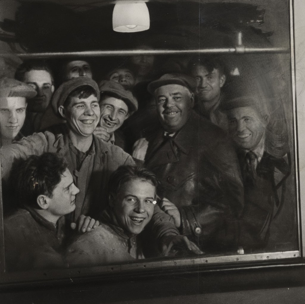 The first passengers: builders of the Metro, Moscow