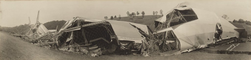 Wreckage of the Blimp, Shenandoah