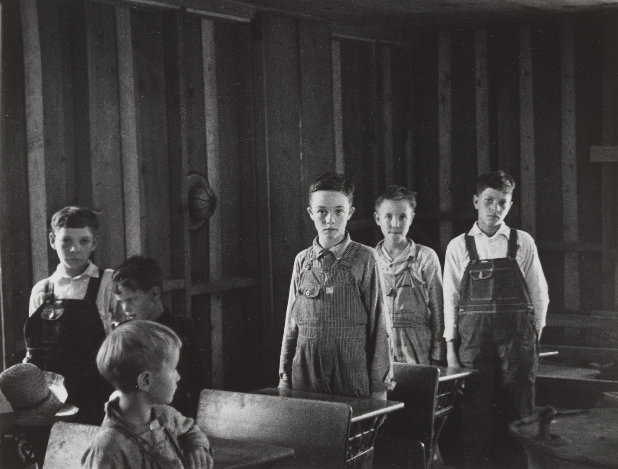 Interior of Ozark School, Arkansas