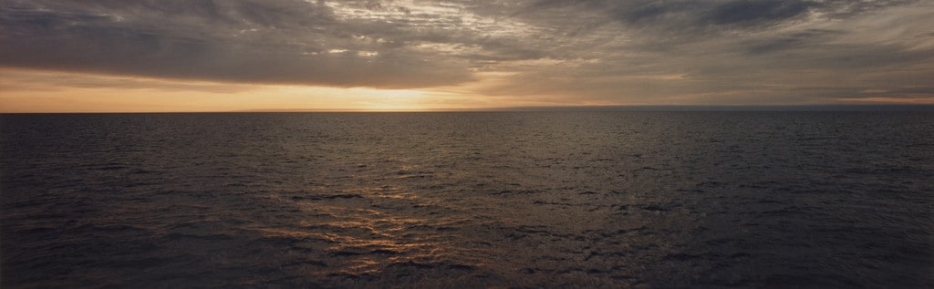 Midnight Sun, Barents Sea, between Bjørnøya and Svalbard