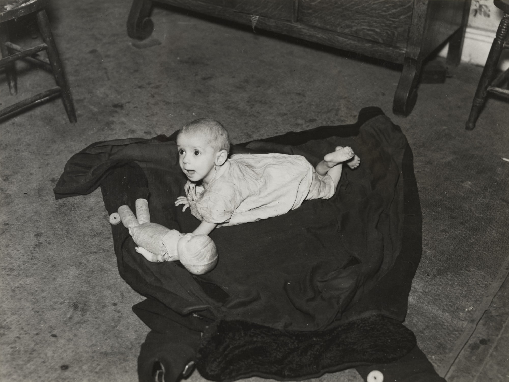 Baby of Ralph Wallace, Farmer, Oswego County, New York