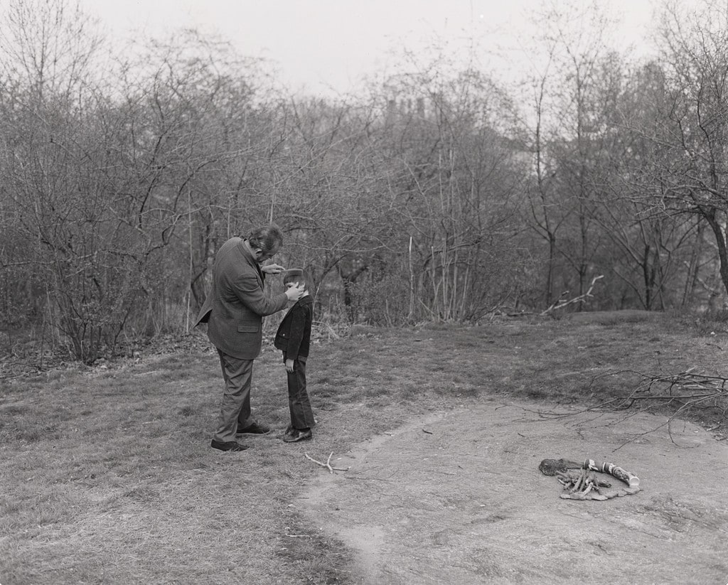 Father and Son, Central Park