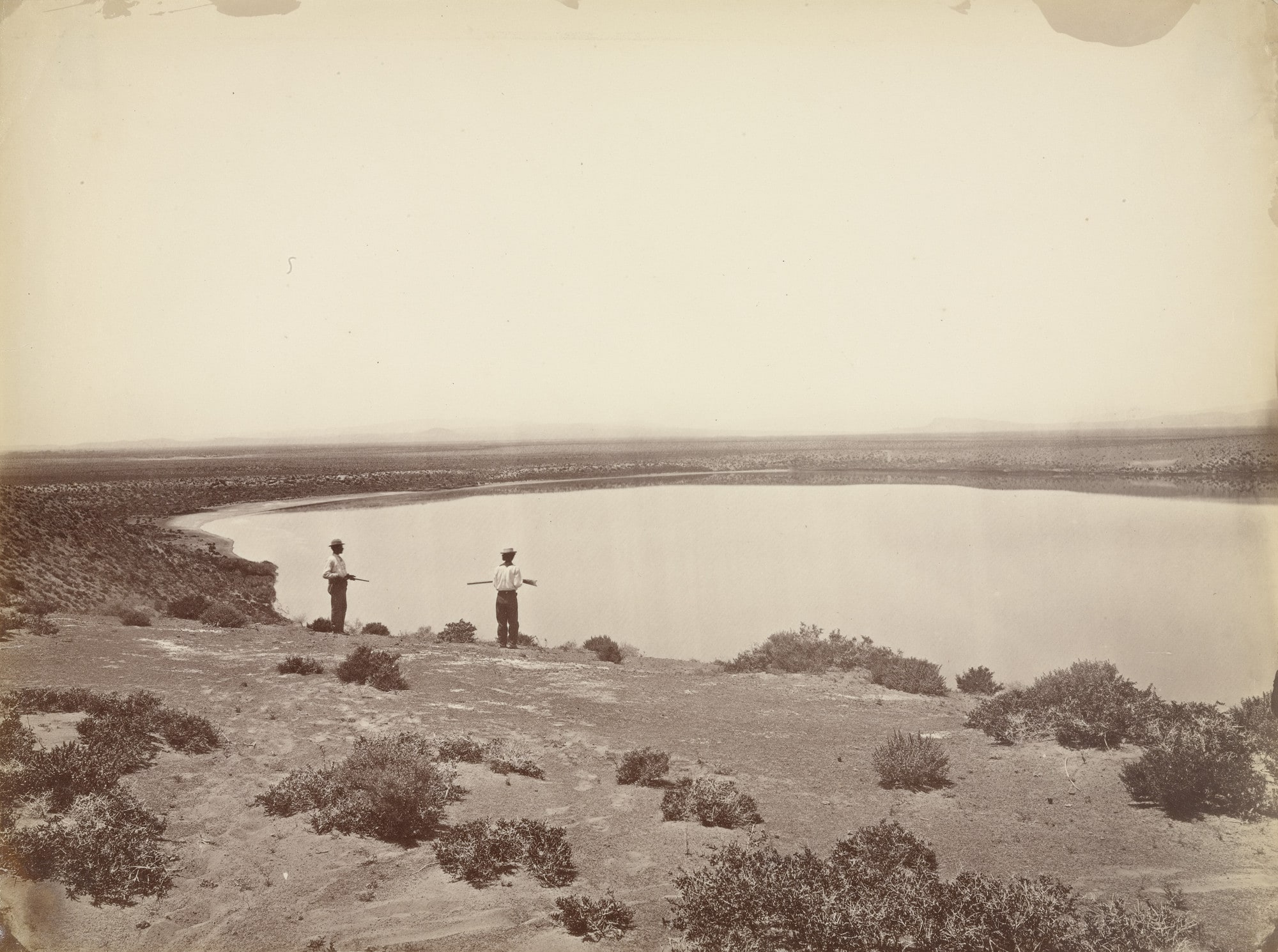 Desert Lake Near Ragtown, Carson Desert, Nevada