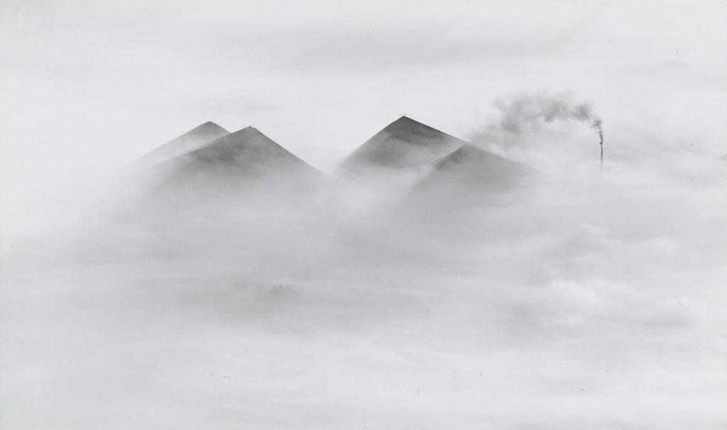 Morning Haze Over Coal Mine