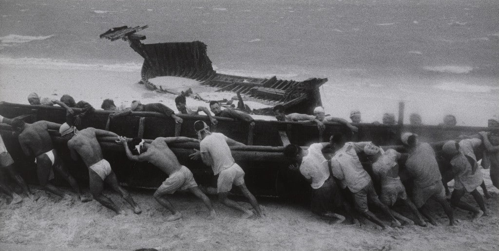 Untitled from the series Taifū ga kita (A Typhoon Has Landed)