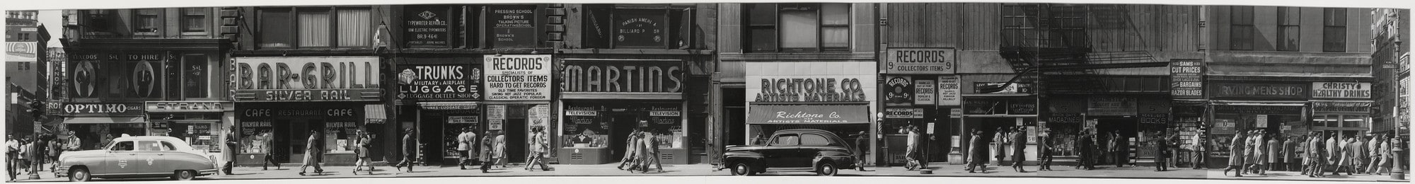 Sixth Avenue between 43rd and 44th Streets, New York