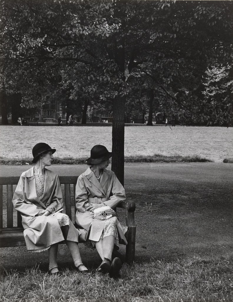 Women on a Bench