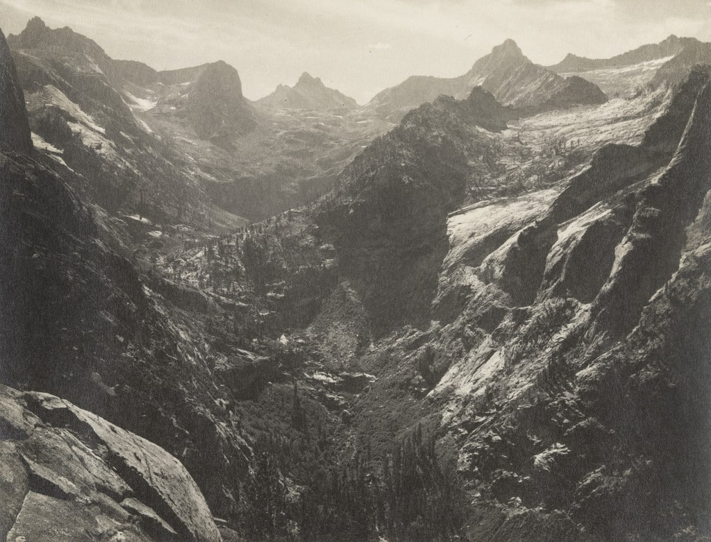 Great Western Divide from Bear Paw Meadow Trail