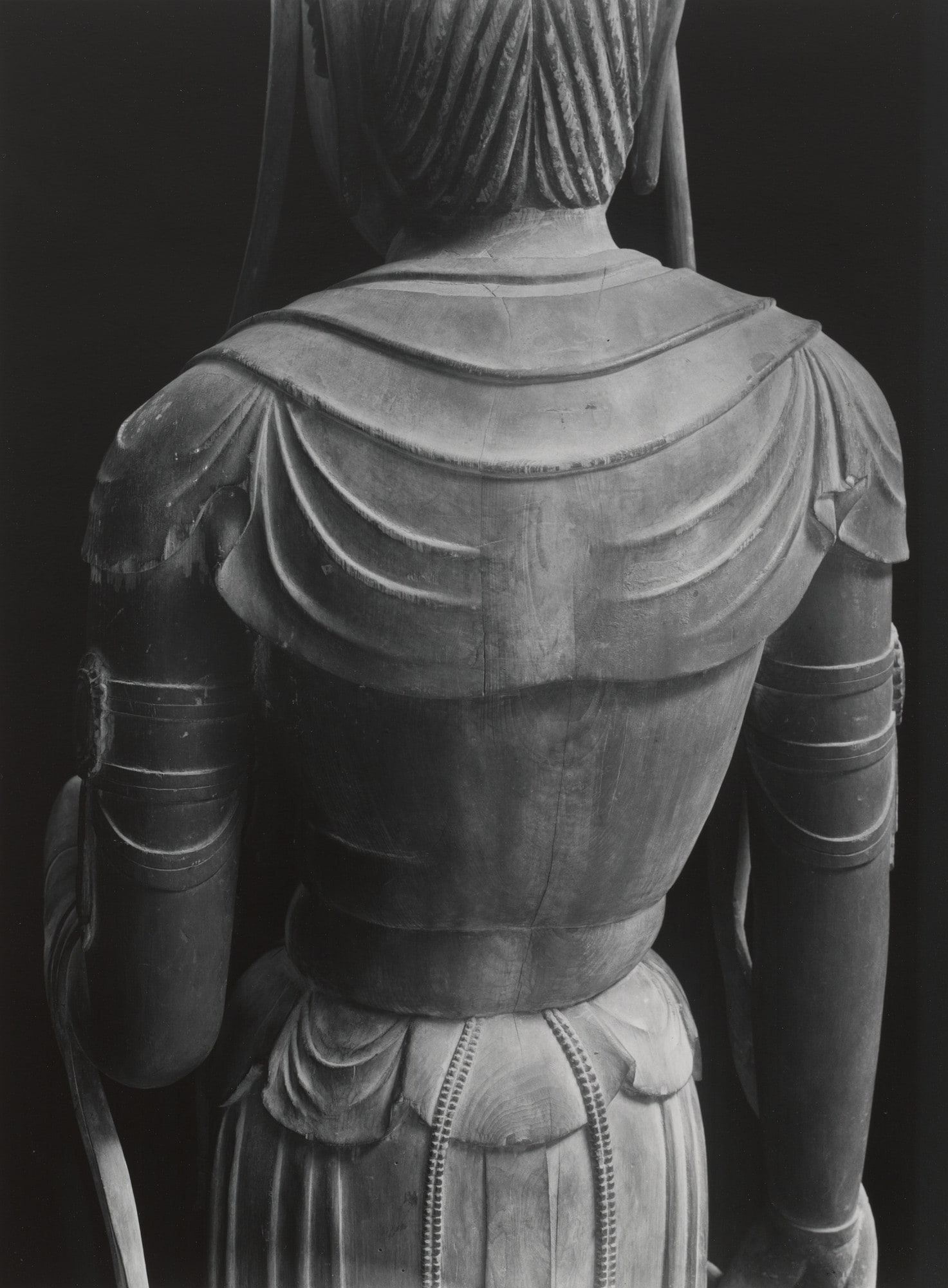 Rear View of the Image of Miroku