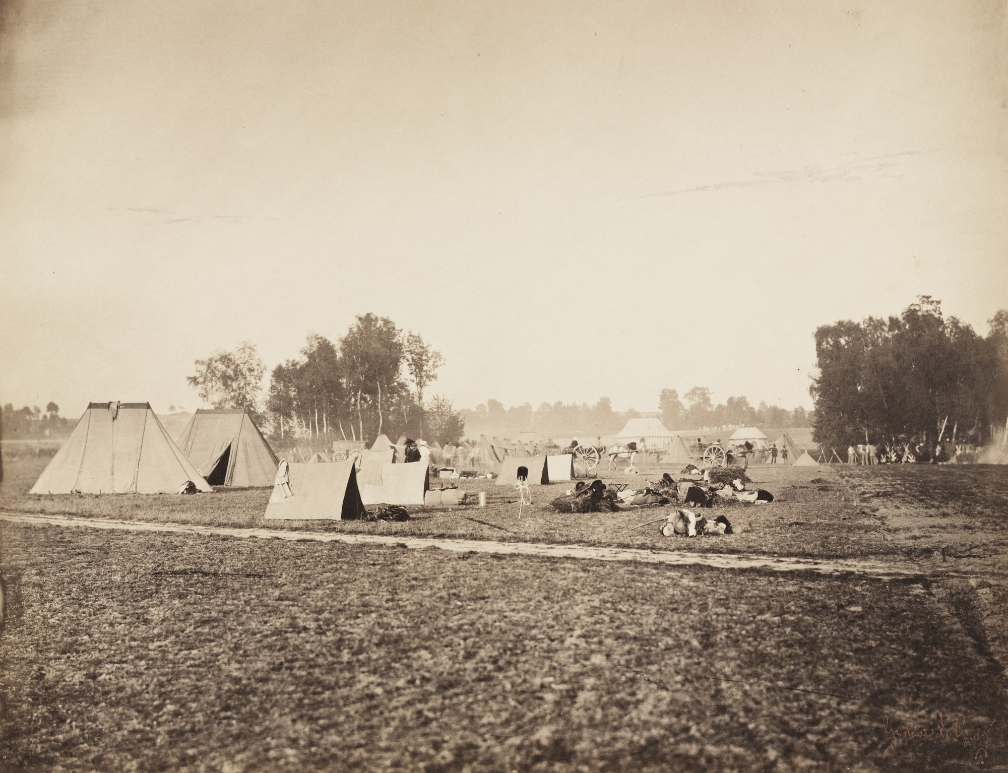 Untitled from the portfolio Souvenirs du Camp de Chalons