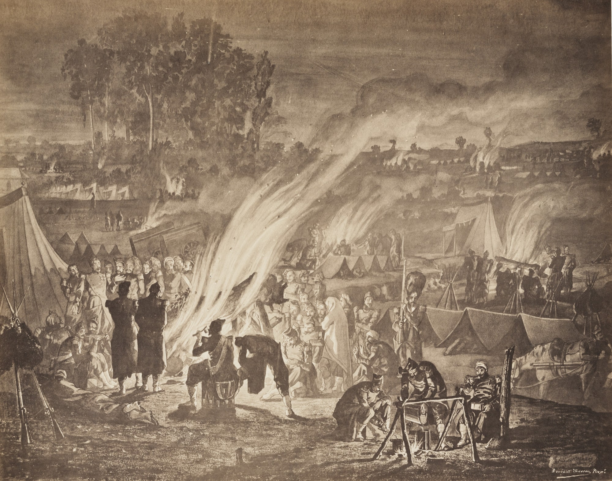 Untitled from the portfolio Souvenirs du Camp de Chalons