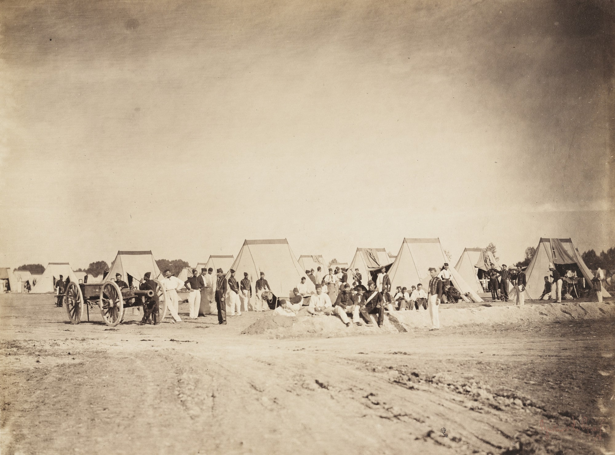 Untitled from the portfolio Souvenirs du Camp de Chalons