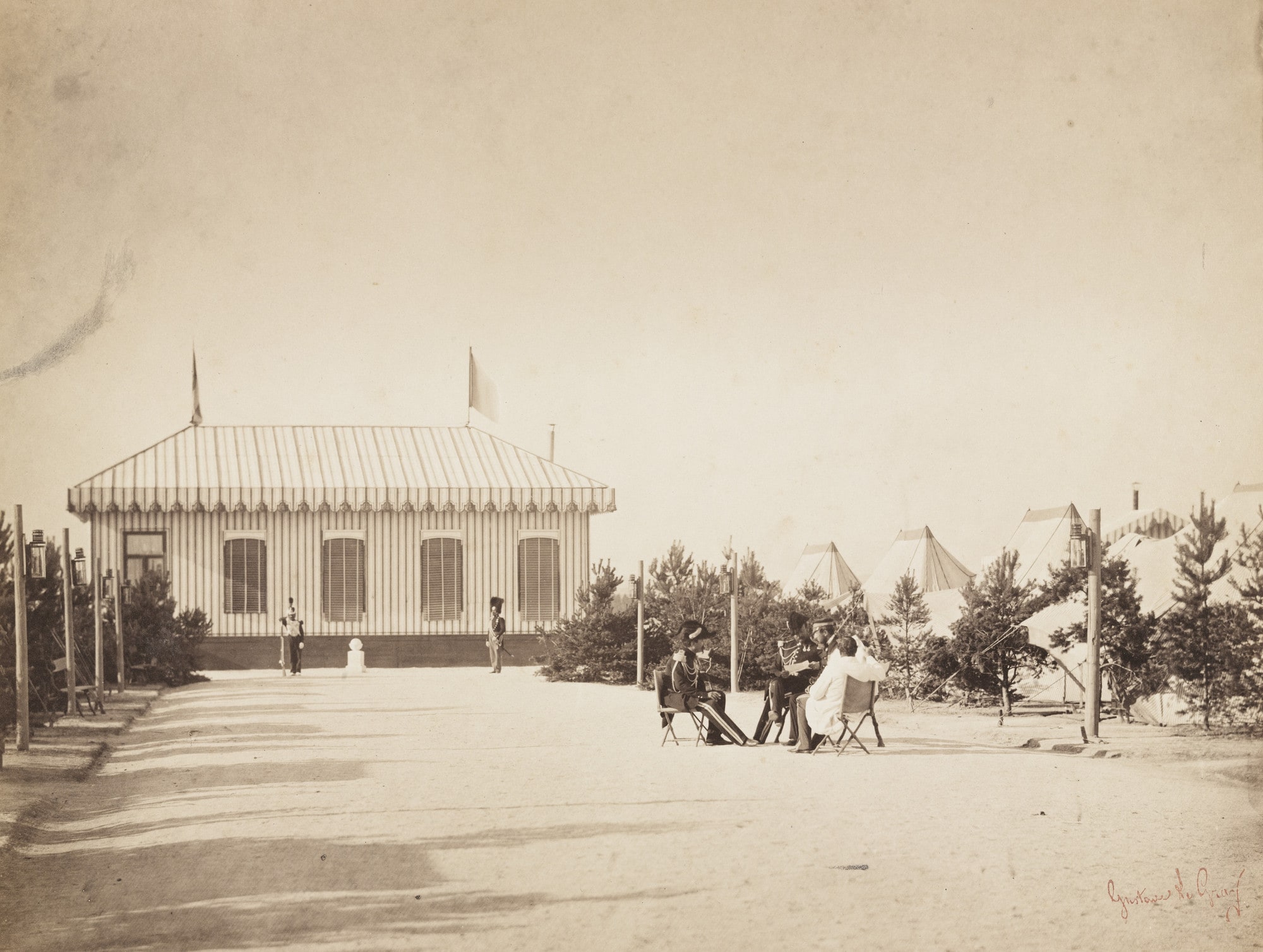 Untitled from the portfolio Souvenirs du Camp de Chalons