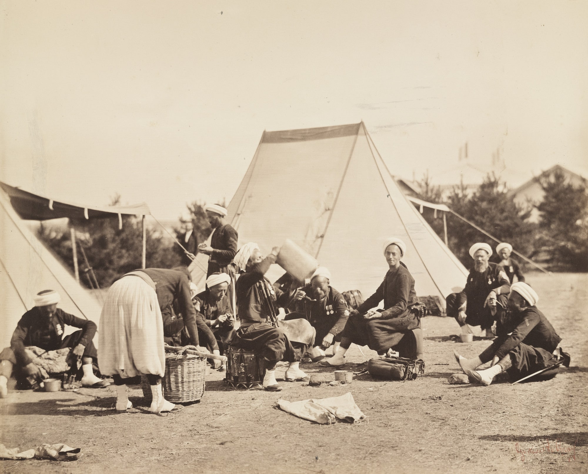 Untitled from the portfolio Souvenirs du Camp de Chalons