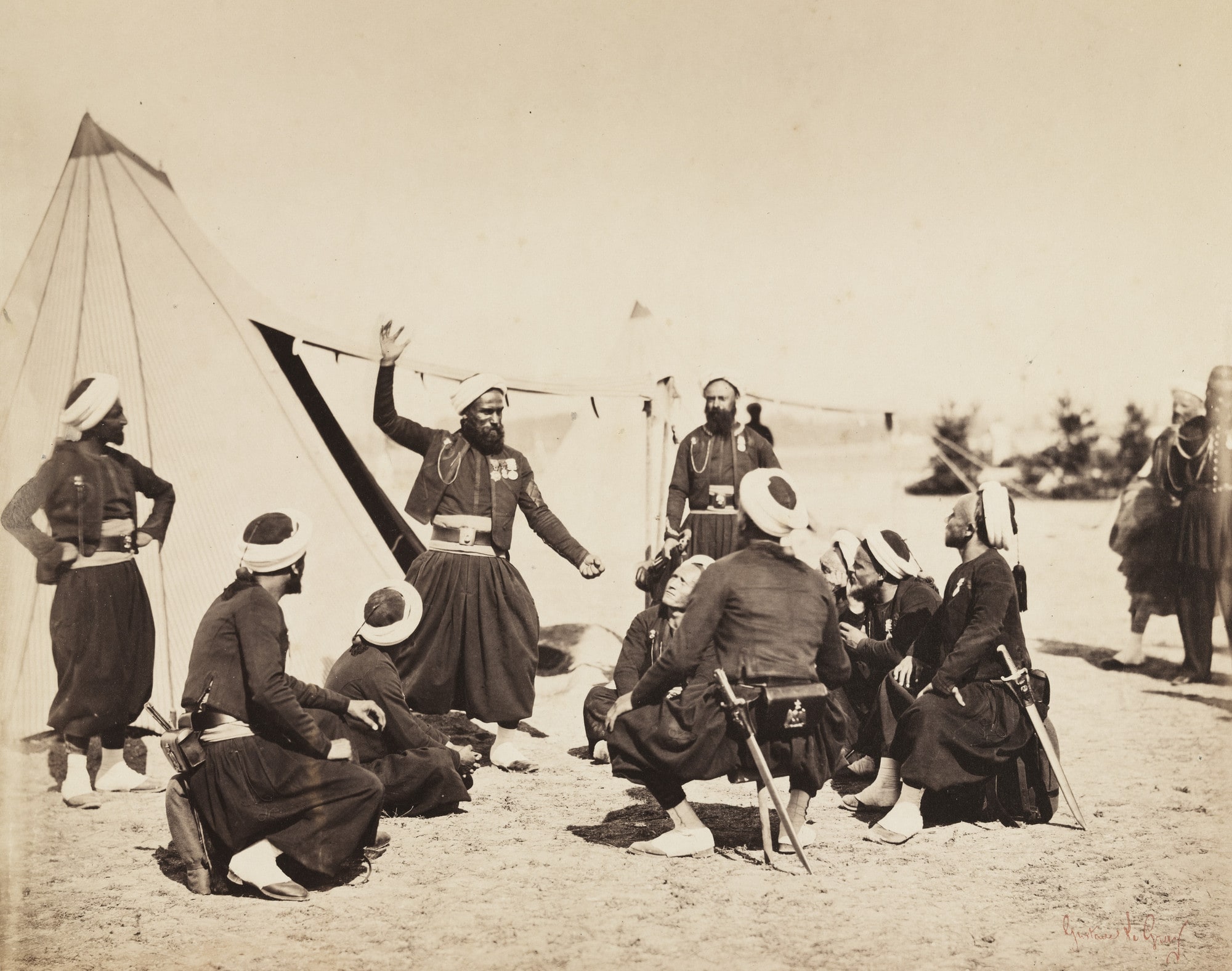 Untitled from the portfolio Souvenirs du Camp de Chalons