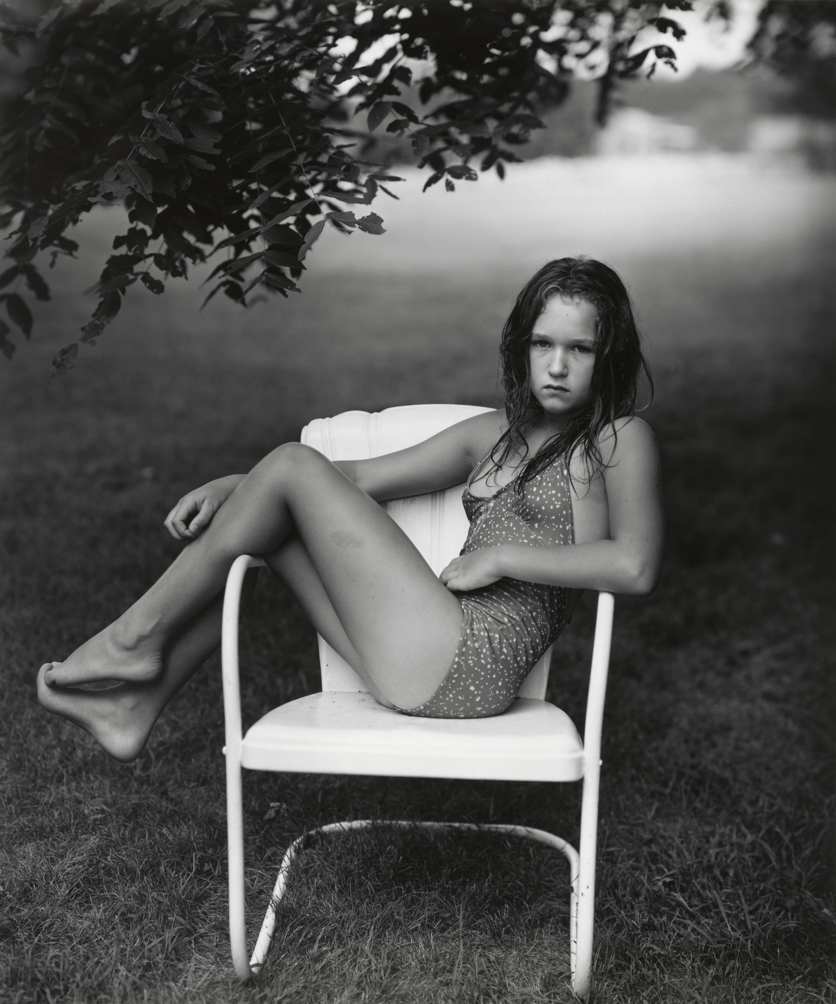 Juliet in White Chair