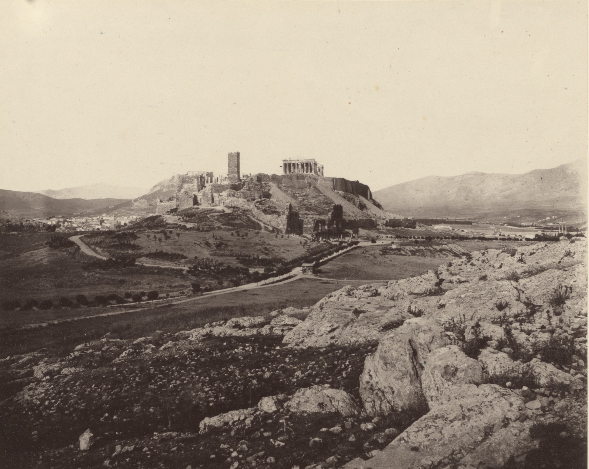 View of the Acropolis from Museum Hill