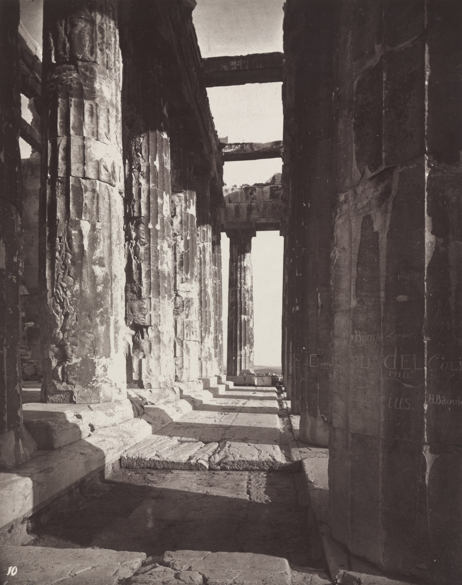 Western Portico of the Parthenon