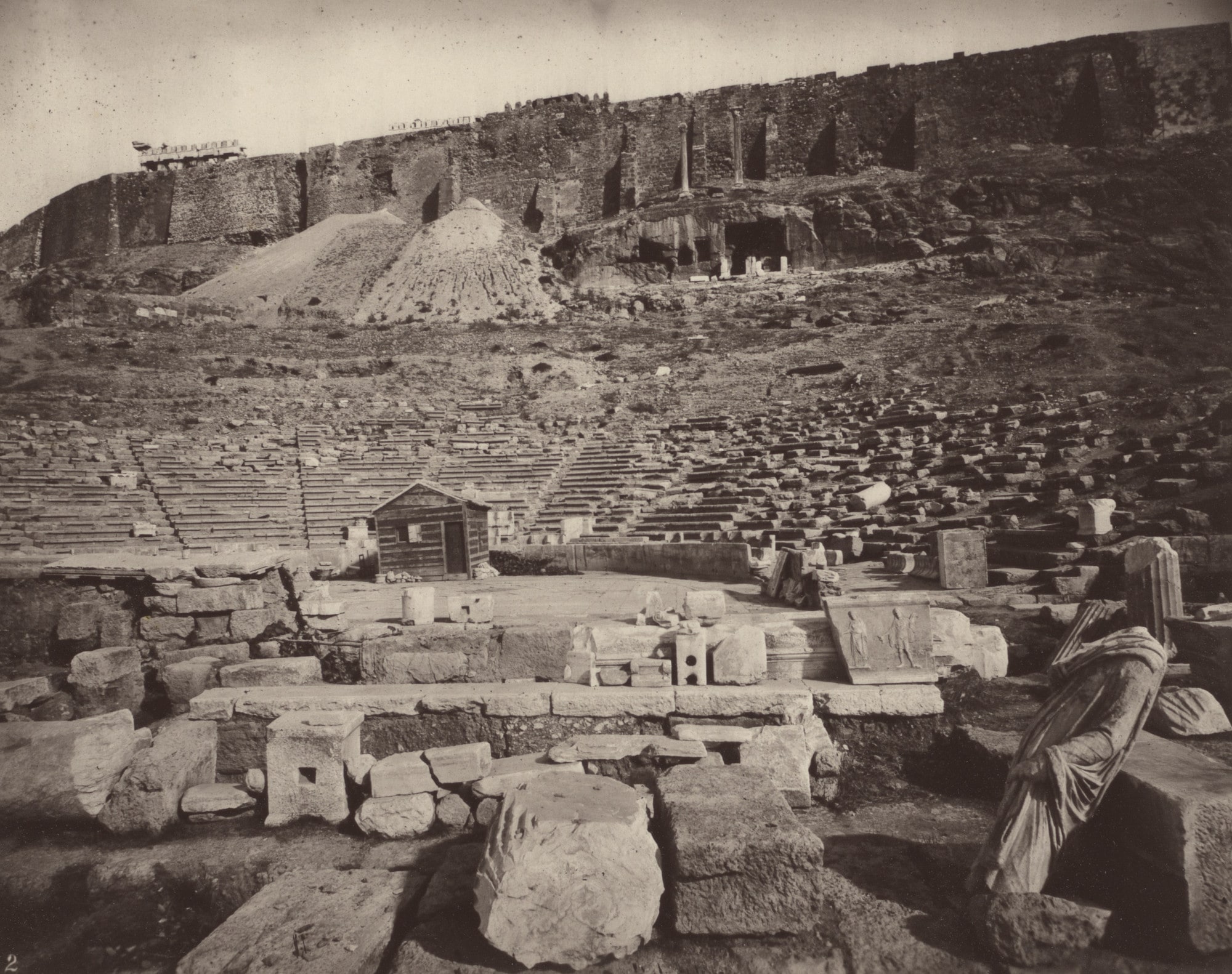 The Acropolis, with the Theatre Of Bacchus