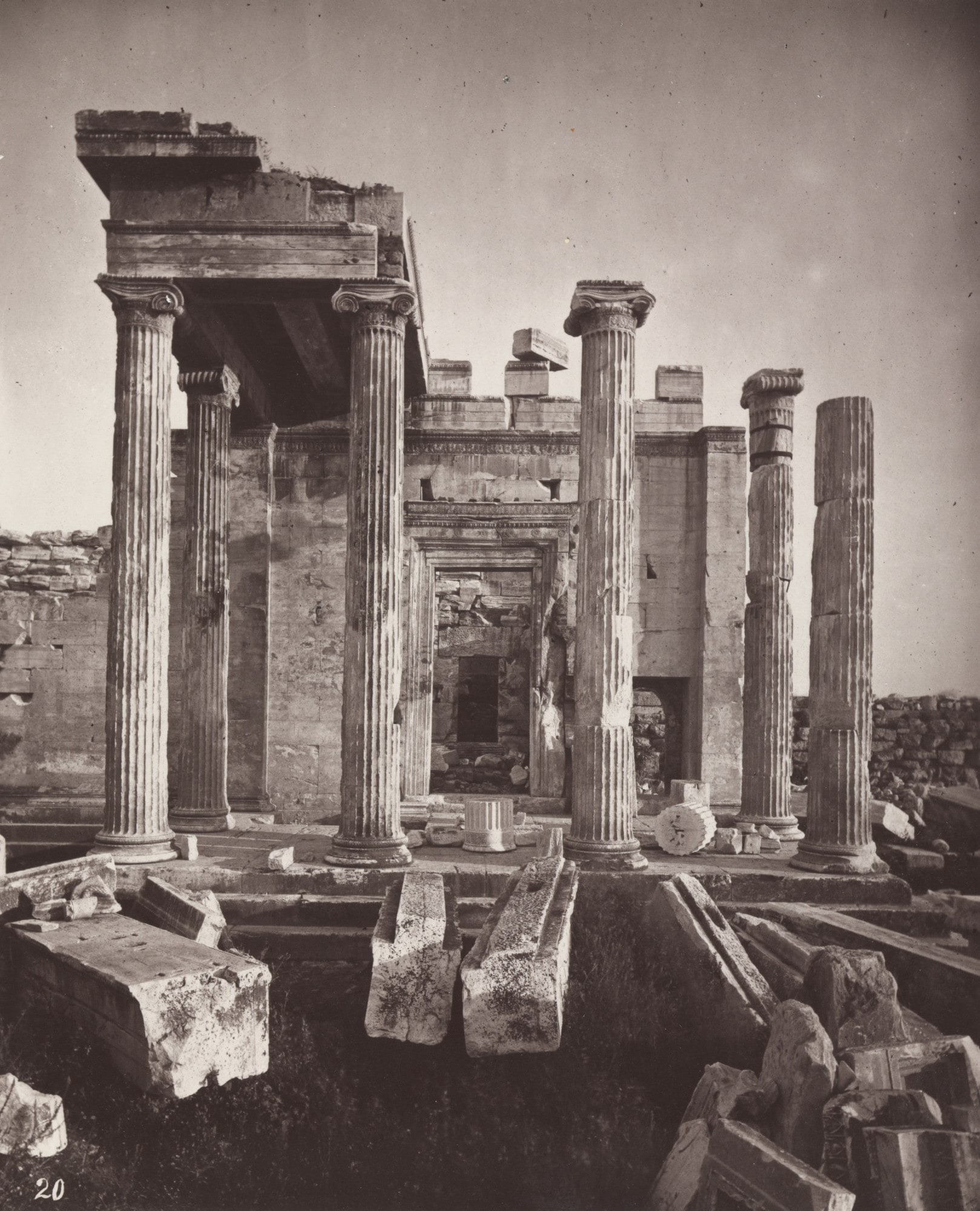 Portico of the Pandrosium, from the North