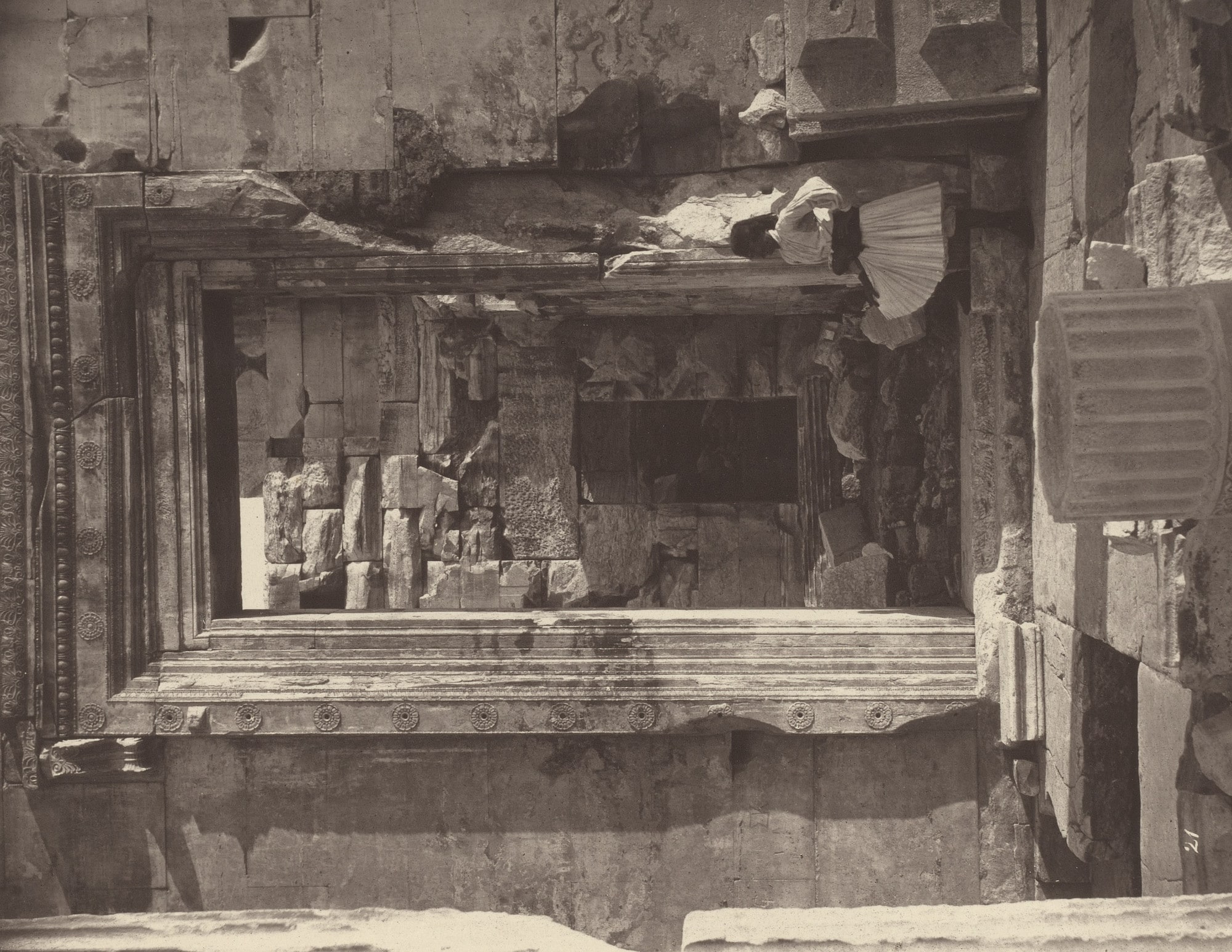 Gate of the Pandrosium, Showing Details of the Ornament