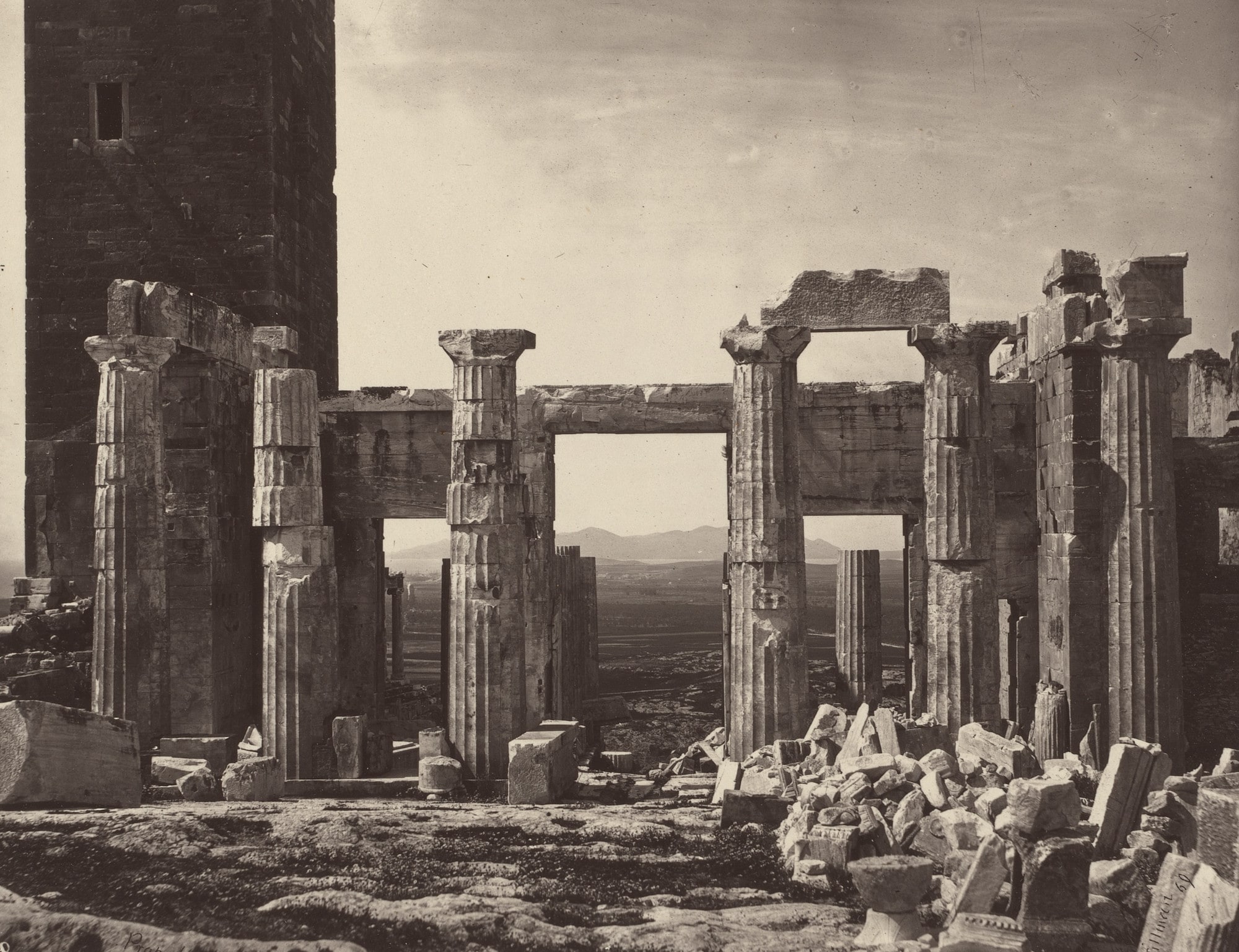 The Eastern Facade of the Propylaea