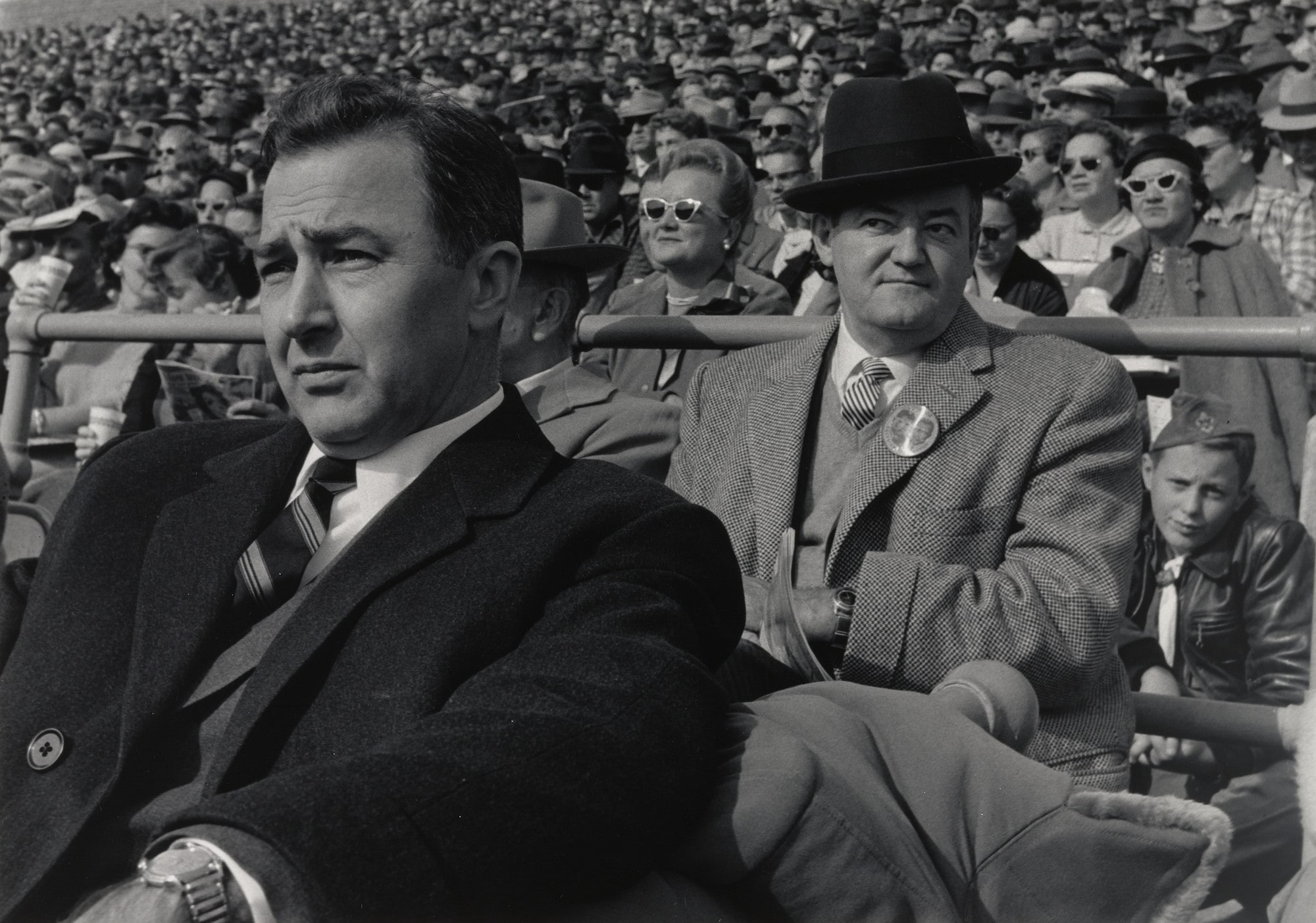 Eugene McCarthy and Hubert Humphrey, Minneapolis