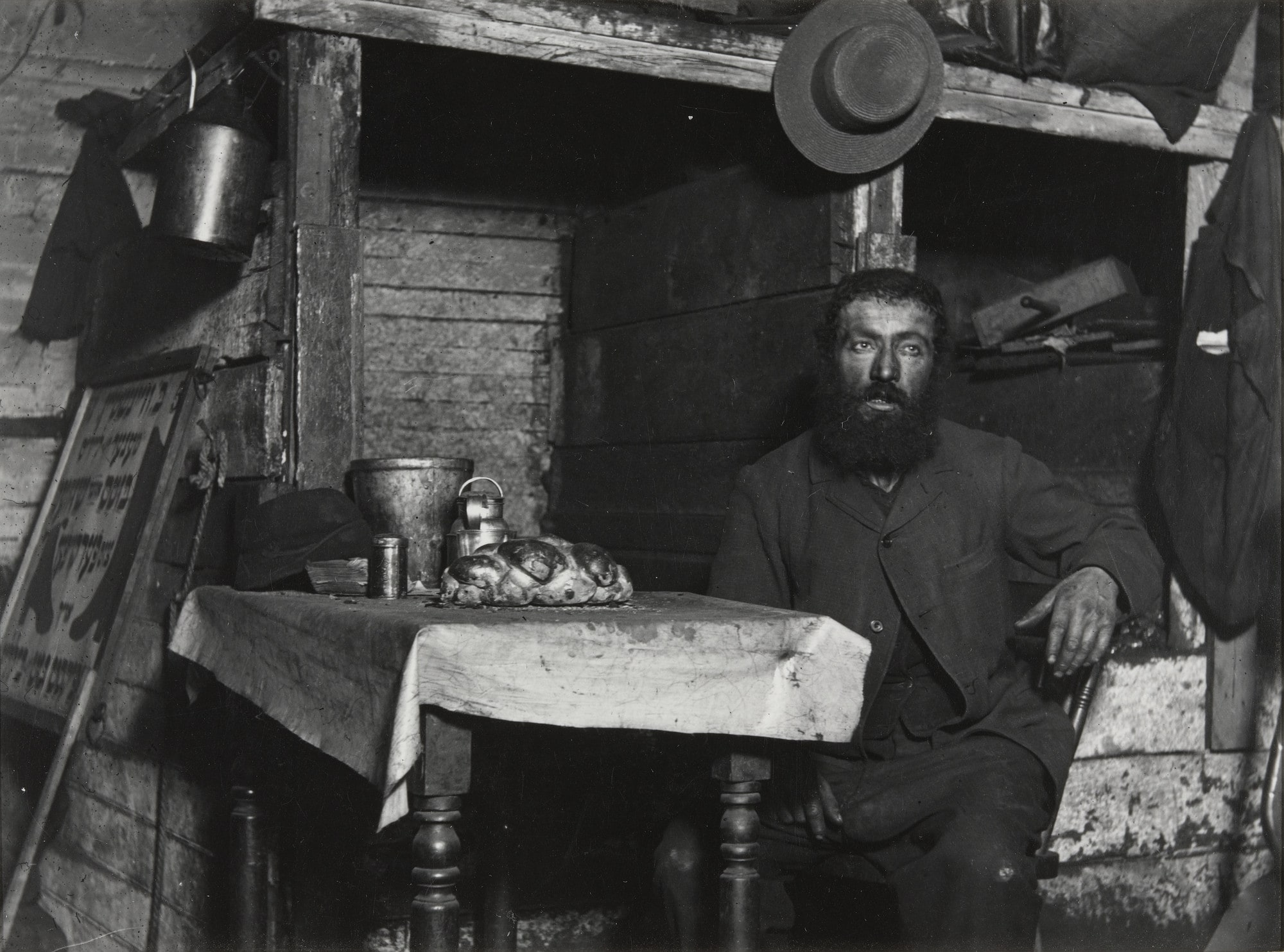 Sabbath Eve in a Coal Celler, Ludlow Street
