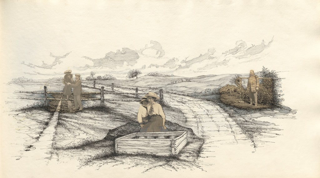 Untitled (page from album titled "July 1913")