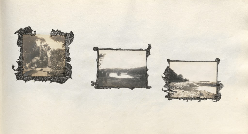 Untitled (page from album titled "July 1913")