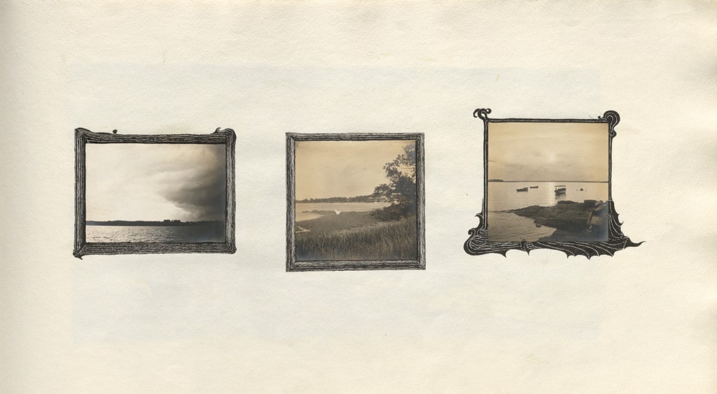 Untitled (page from album titled "July 1913")