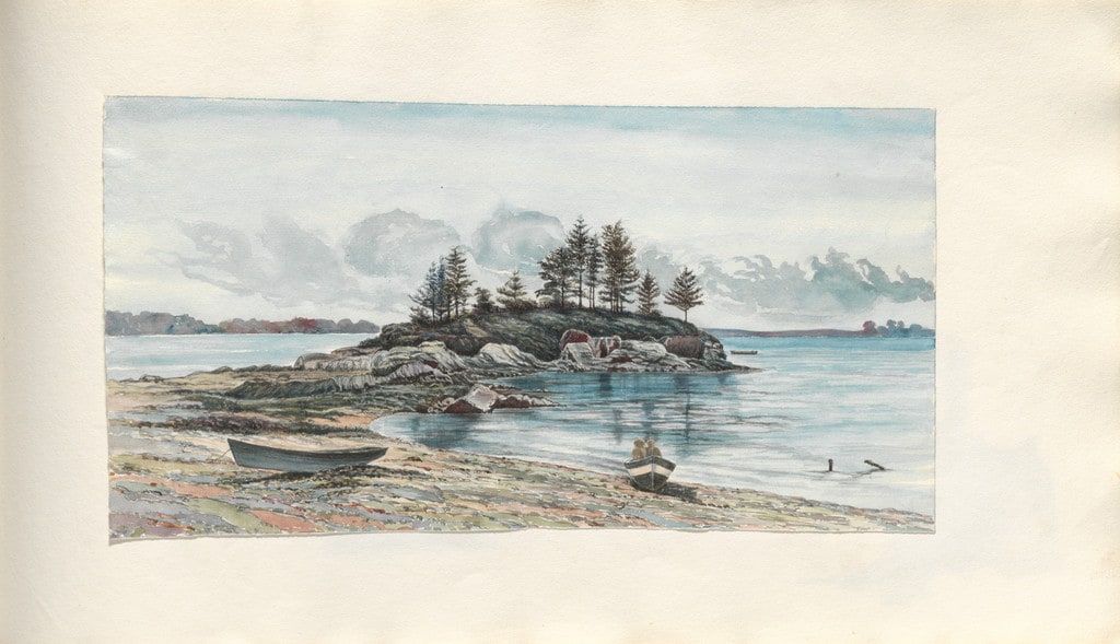Untitled (page from album titled "July 1913")