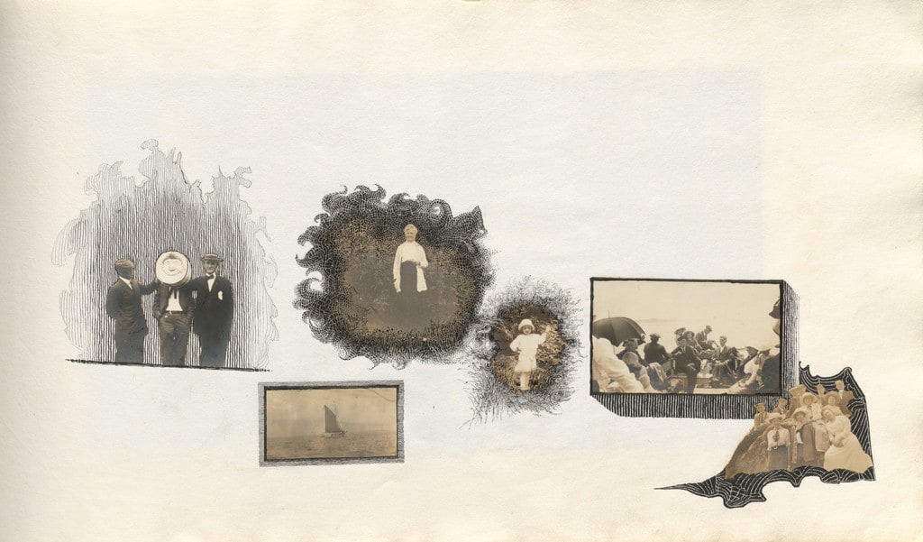 Untitled (page from album titled "July 1913")