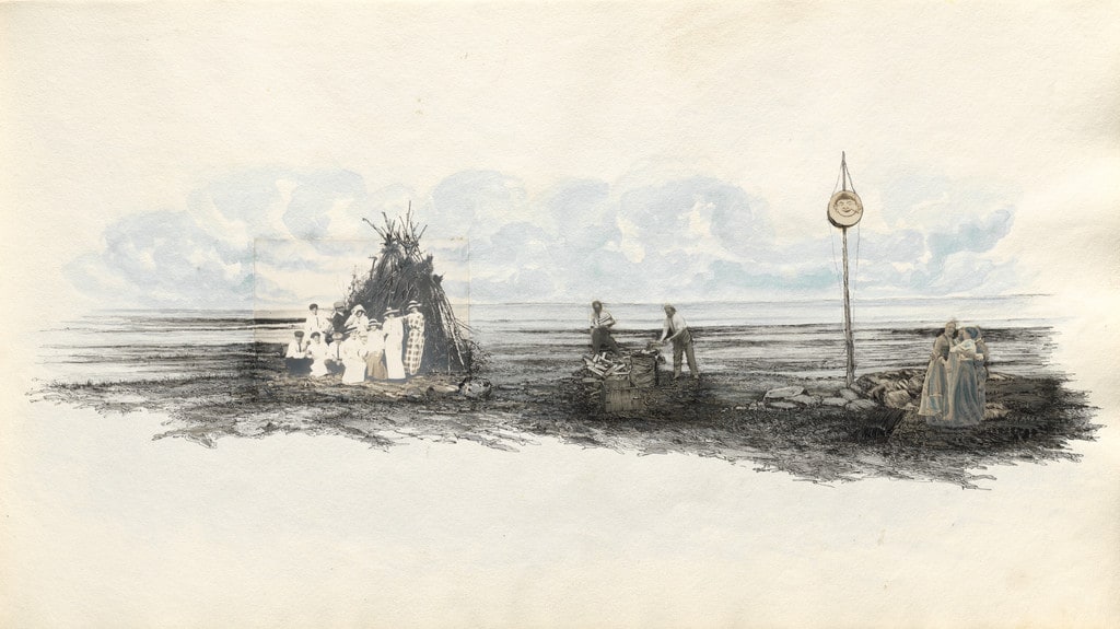 Untitled (page from album titled "July 1913")