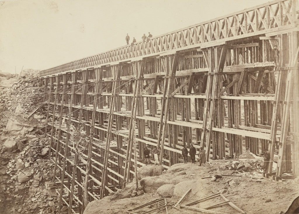 Dale Creek Bridge, From Above