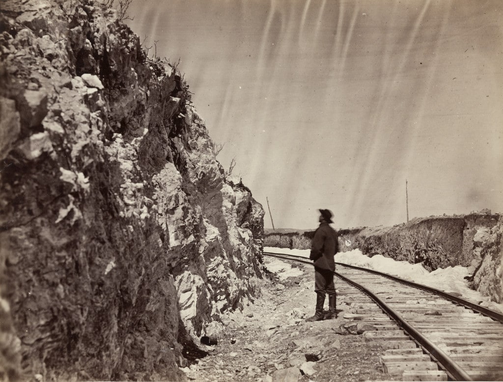 Lime Kiln Cut, Near Granite Canyon