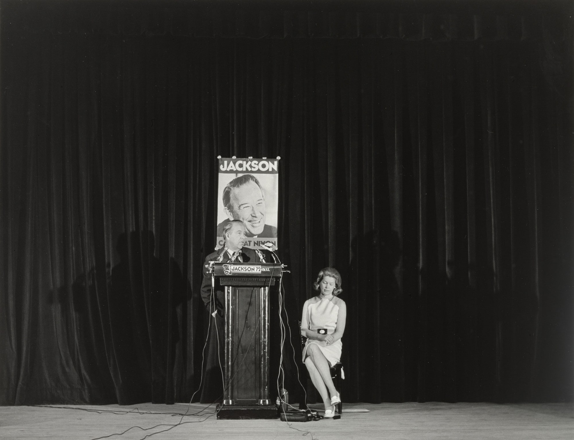 Senator Jackson and Wife, Democratic National Convention, Miami Beach, Florida