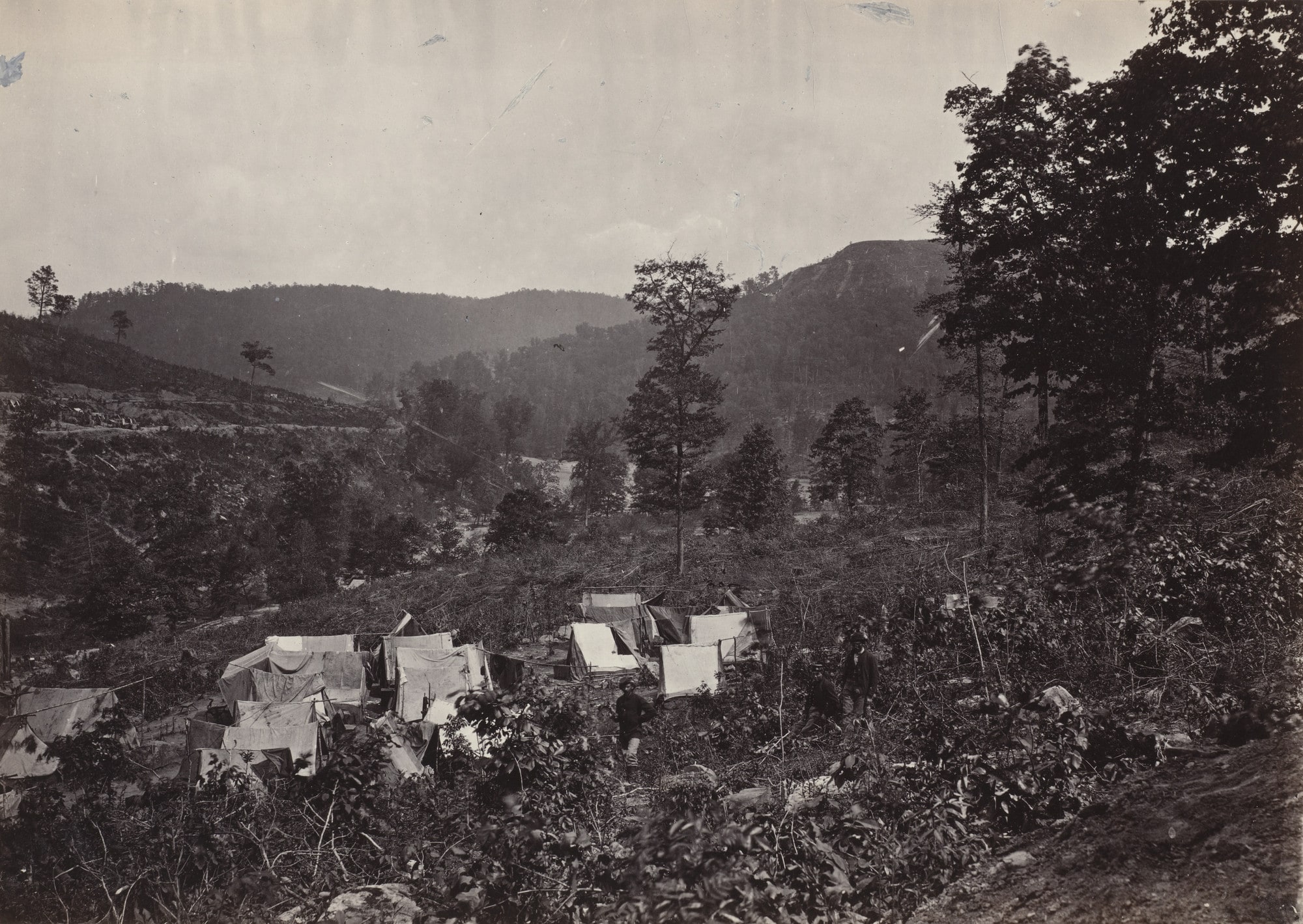 Pass in the Raccoon Range, No. 2 from the album Photographic Views of Sherman's Campaign